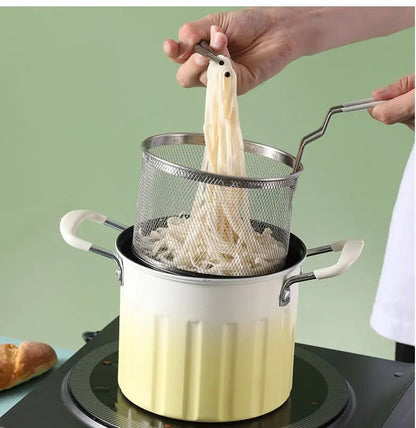 3L Deep Frying Pot for Home Kitchen – Heavy Duty Cooking Pot