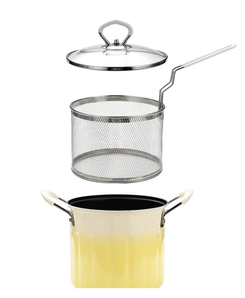 3L Deep Frying Pot for Home Kitchen – Heavy Duty Cooking Pot