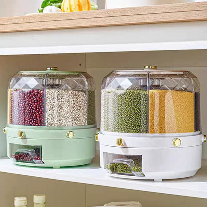 360° Rotating Sealed Rice & Grain Dispenser