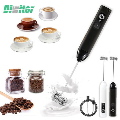 Portable Handheld Milk Frother & Mini Blender
