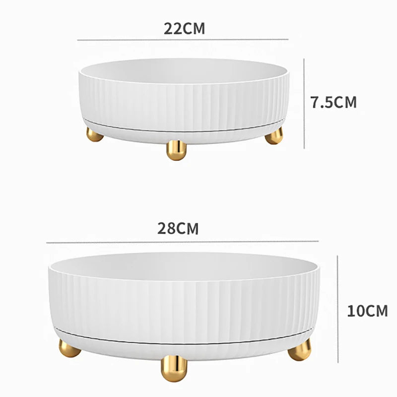 360° Rotating Kitchen Tray – Lazy Susan Spice & Masala Organizer