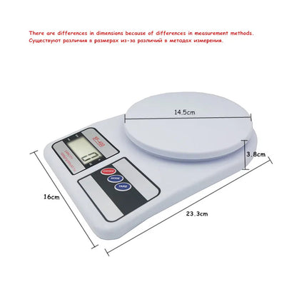 10KG High-Precision Digital Kitchen Scale