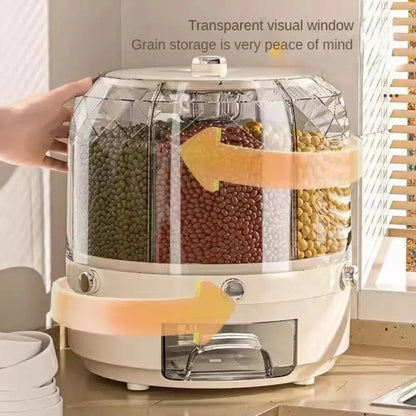 360° Rotating Sealed Rice & Grain Dispenser