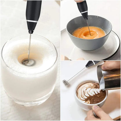 Portable Handheld Milk Frother & Mini Blender
