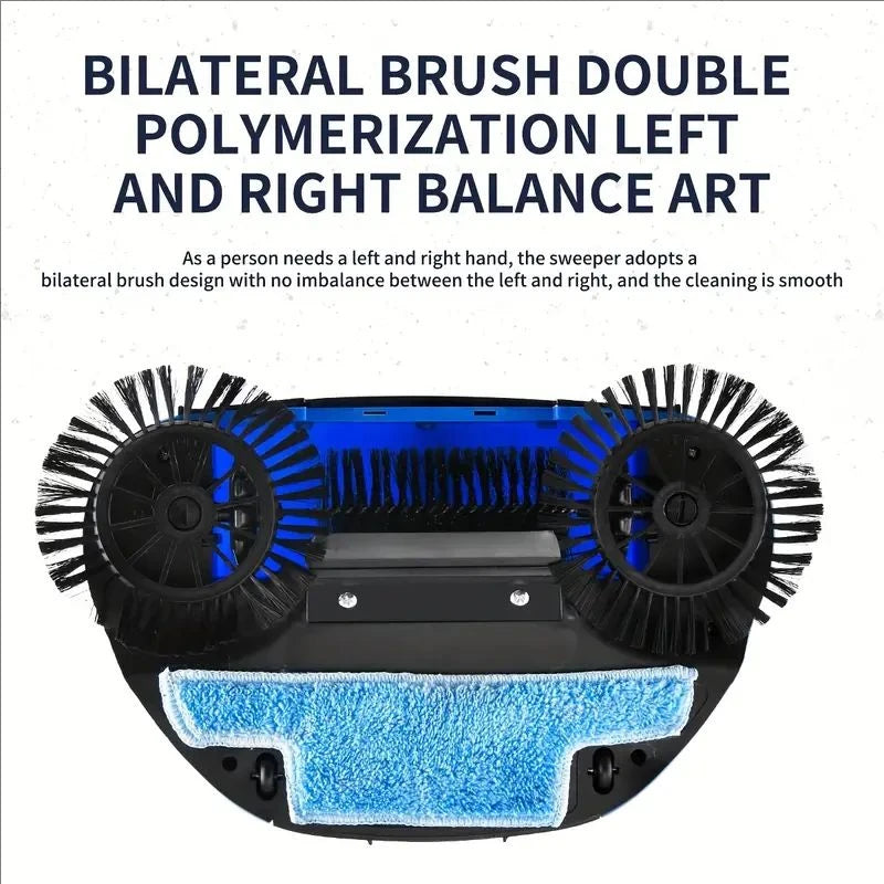 Hand Push Sweeper – Dry & Wet Floor Cleaner