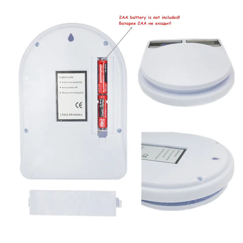 10KG High-Precision Digital Kitchen Scale