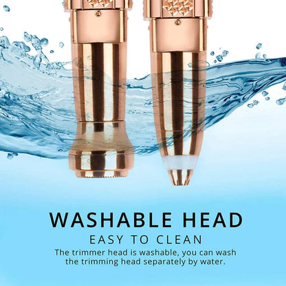 Blawless 2-in-1 Facial Hair Remover & Eyebrow Trimmer — Painless, Rechargeable | For Women