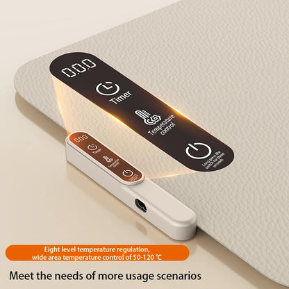 Silicone Electric Food Warmer Mat – Keep Food Hot Anywhere