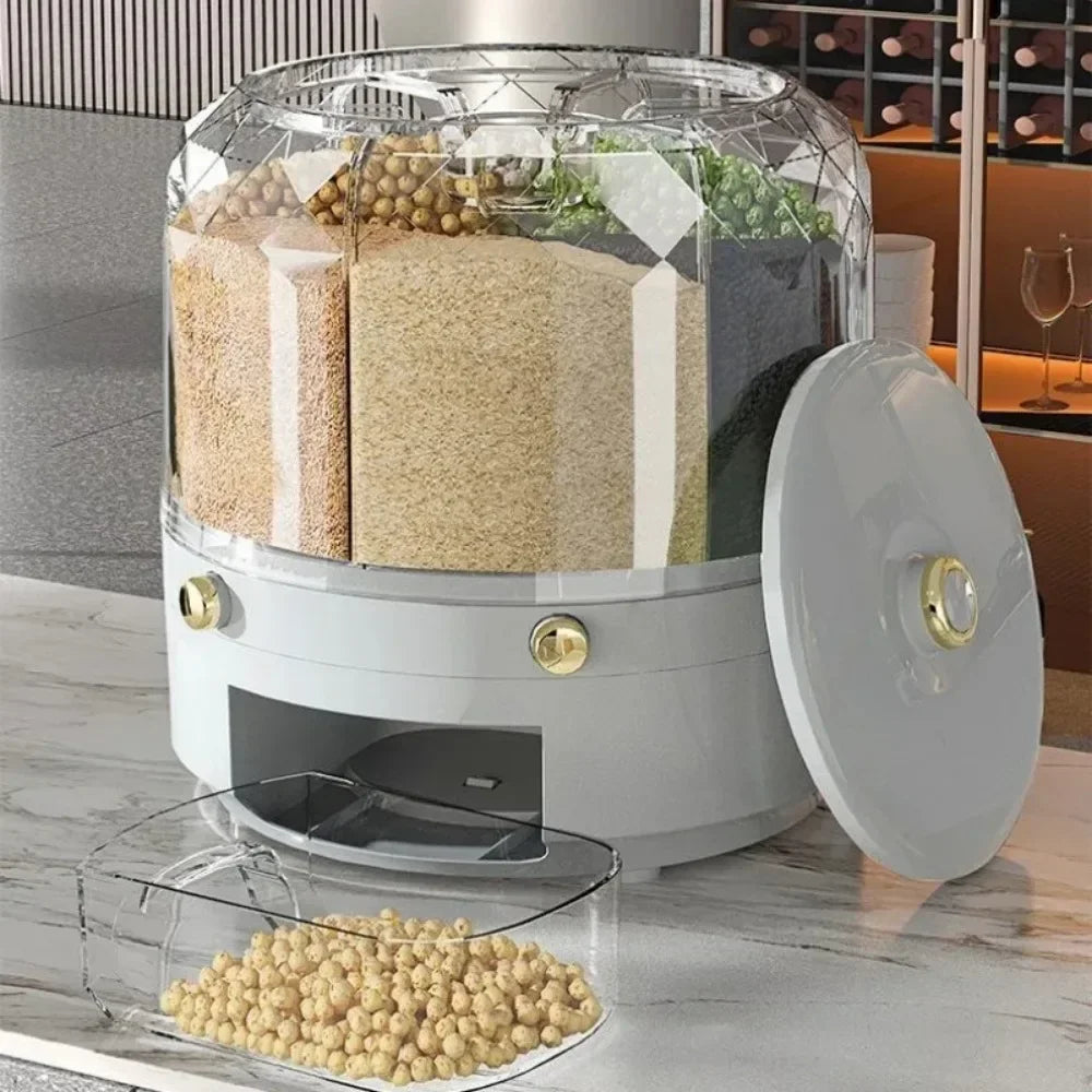 360° Rotating Sealed Rice & Grain Dispenser