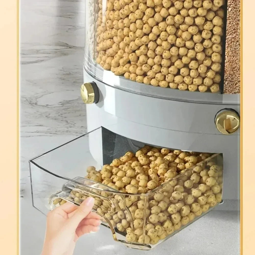 360° Rotating Sealed Rice & Grain Dispenser