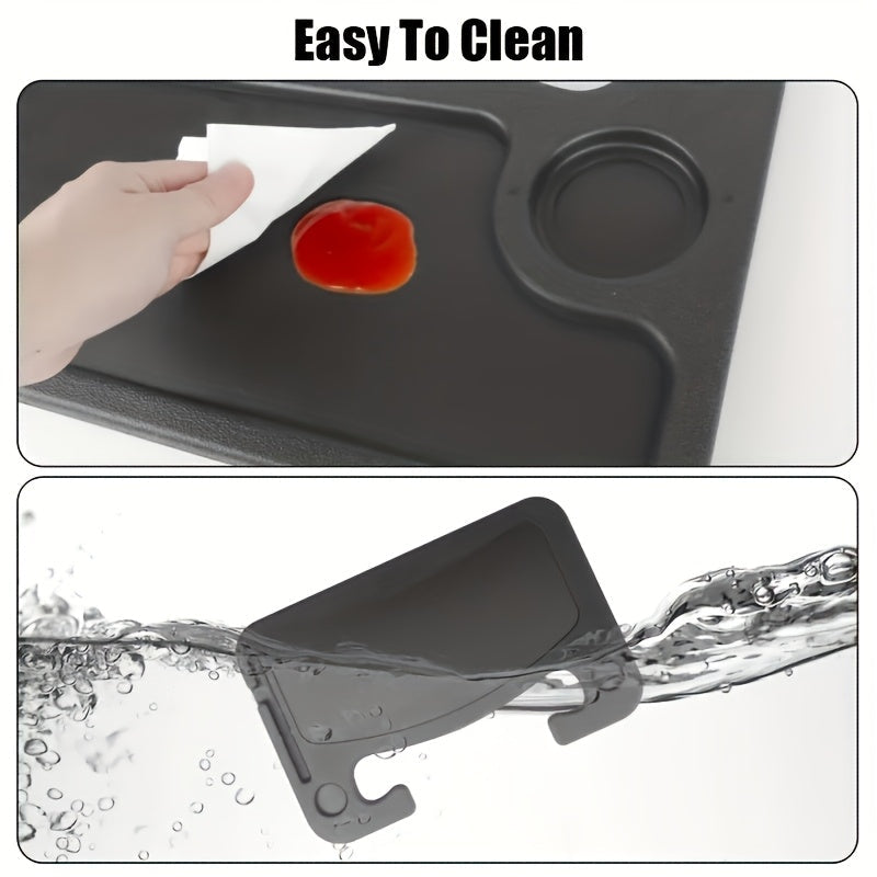 Portable Car Steering Wheel Tray - Laptop & Food Holder