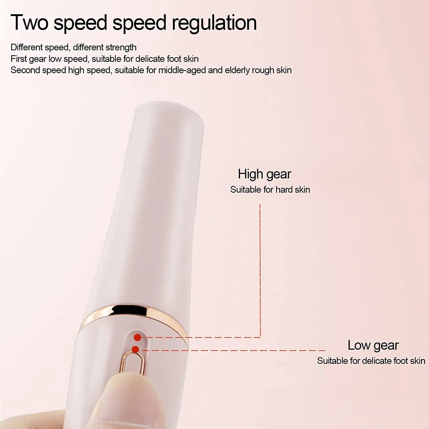 Rechargeable Flawless Pedi – Electric Foot File & Callus Remover