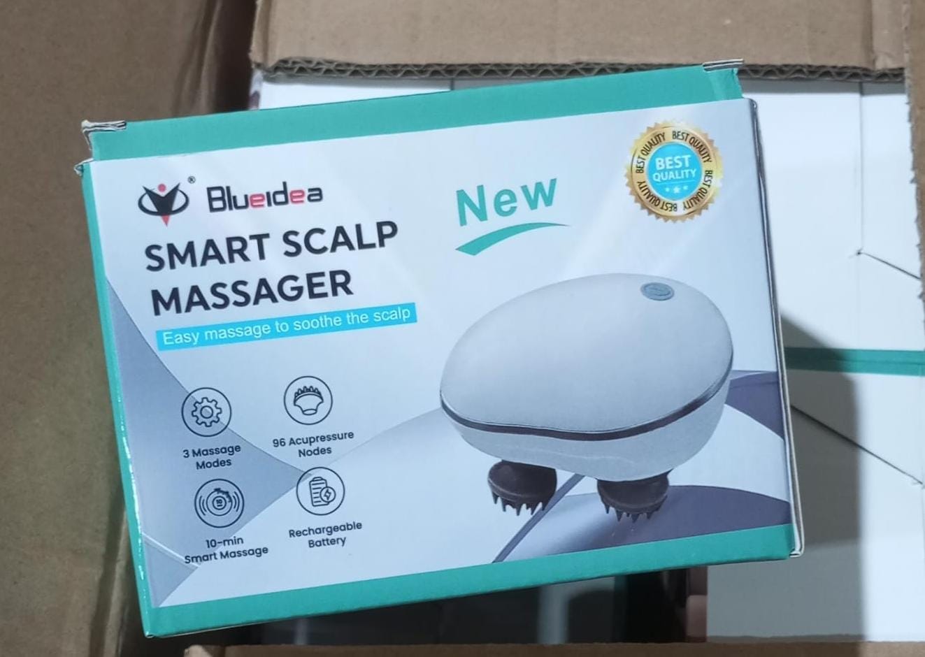 Mini Smart Scalp Massager – Electric Head Massager for Hair Growth & Relaxation