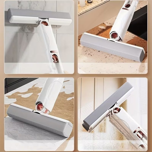 Mini Portable Self-Squeeze Mop - Compact Handheld Cleaning Tool for Kitchen, Car & Home | Pakistan