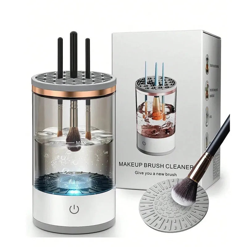 Electric Makeup Brush Cleaner – Automatic Fast Cleaning & Drying Machine