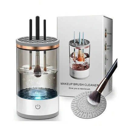 Electric Makeup Brush Cleaner – Automatic Fast Cleaning & Drying Machine