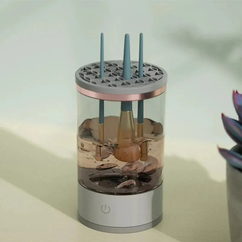 Electric Makeup Brush Cleaner – Automatic Fast Cleaning & Drying Machine