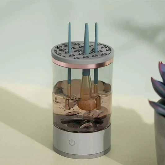 Electric Makeup Brush Cleaner – Automatic Fast Cleaning & Drying Machine