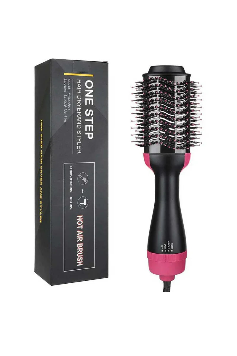 swivel cord hot air brush anti frizz ceramic styler